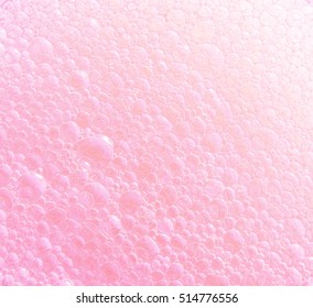 Bubble red soda lime, fizzy soda , bubble texture , refreshed abstract bubble , pink color bubble