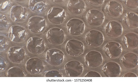 Bubble Wrap. Close Up. Macro.