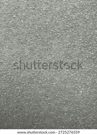 Bubble Wrap Packaging: Macro texture of protective plastic film.