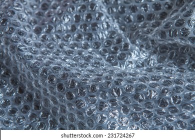 Bubble Wrap Texture Close Up