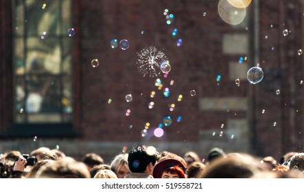 Bubbles in the air