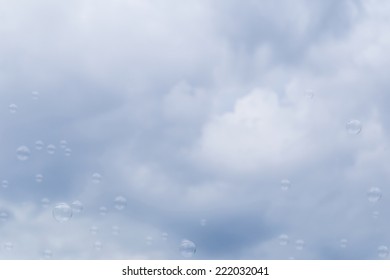 Bubbles background.