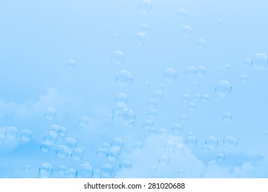 Bubbles background.