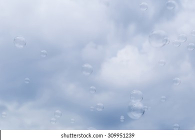 Bubbles background.
