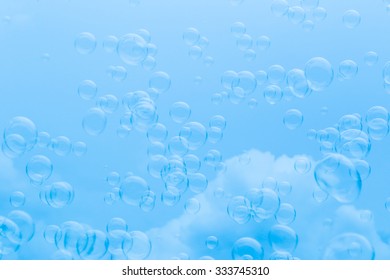 Bubbles background.