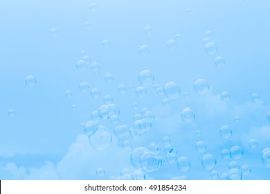 Bubbles background.