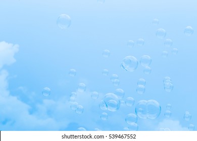 Bubbles background.