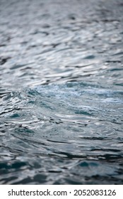 Bubbles In Blue Soda Lake Water