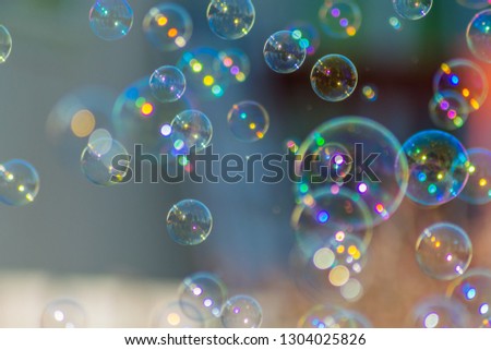 Bubbles party background