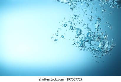 Bubbles In Pure Water