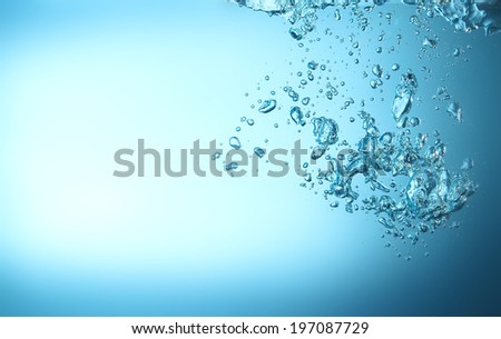 Bubbles in pure water