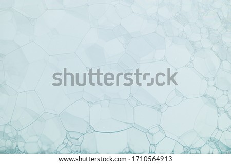 Bubbles in the white background