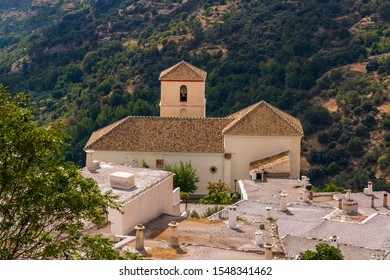 Bubion Village Church In Spain

