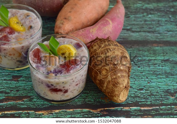 Bubur Cha Cha Malay Dessert Made Stock Photo Edit Now 1532047088