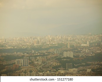 Bucaramanga Gray Landscape, Colombia.