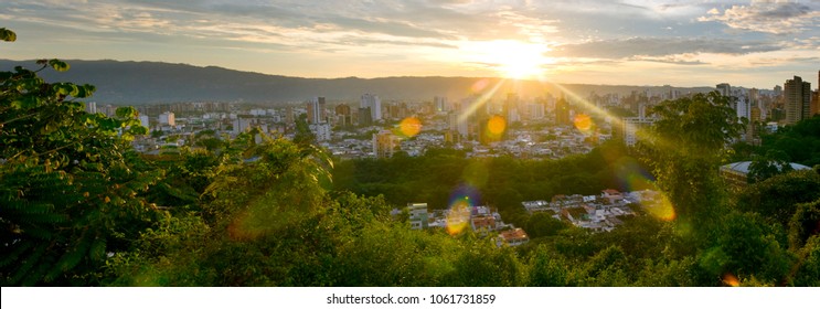 Bucaramanga Night Cities Of Colombia