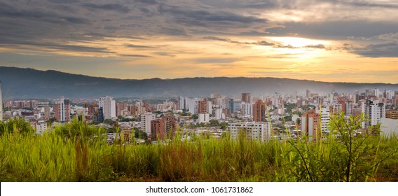 Bucaramanga Night Cities Of Colombia