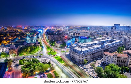 Bucharest Between Day And Night