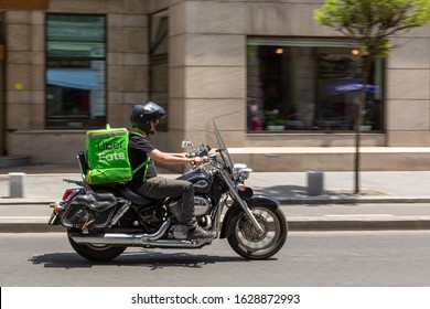uber eats motorbike