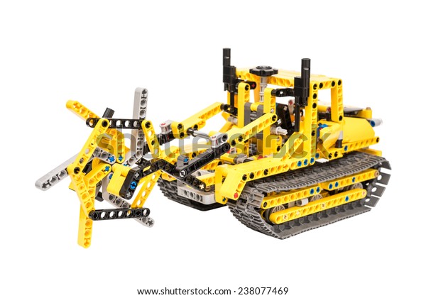 lego technic yellow digger
