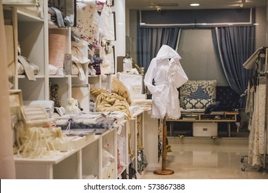 Bucharest, Romania - January 25, 2017: Home Decoration Store In Bucharest City Center.