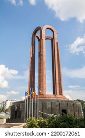 Bucharest, Romania,  June 2022: National Heroes Memorial In Carol Park - Bucharest, Romania