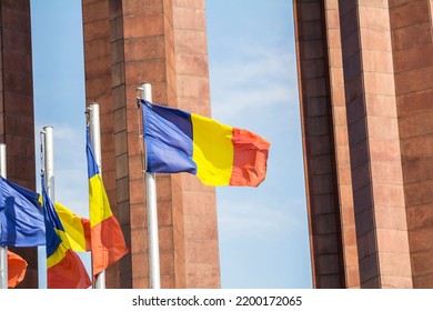 Bucharest, Romania,  June 2022: National Heroes Memorial In Carol Park - Bucharest, Romania