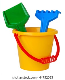 kids bucket and spade