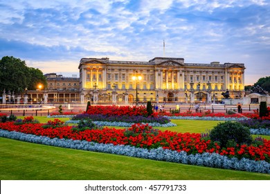 Buckingham Palace in London, United Kingdom.
