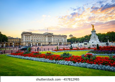 Buckingham Palace In London, United Kingdom.