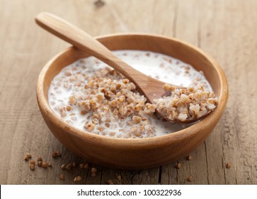 Buckwheat Groats With Milk