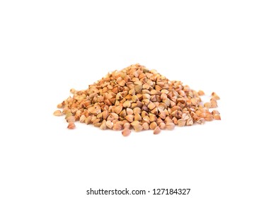 Buckwheat Isolated On White Background