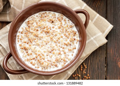 Buckwheat with milk
