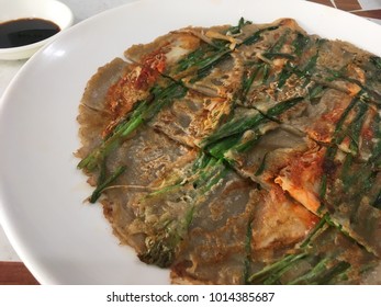 Buckwheat Pancake In Gangwon-do, South Korea.