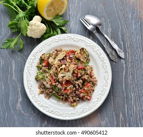 Buckwheat Roasted Vegetables Salad 