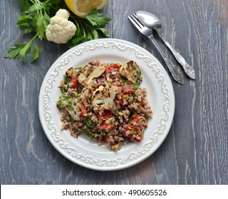 Buckwheat Roasted Vegetables Salad 