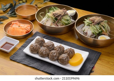 buckwheat soba noodle and dumpling