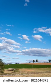 Bucolic image of a rural farm - Shutterstock ID 1821644891