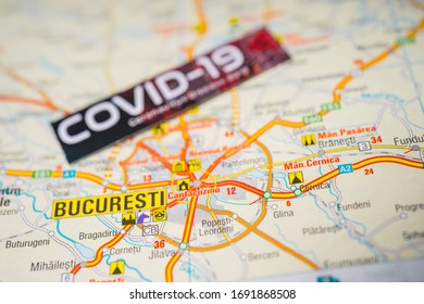 Bucuresti Coronavirus Covid-19 Quarantine Background