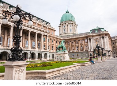 Buda Castle In Budapest, Hungary