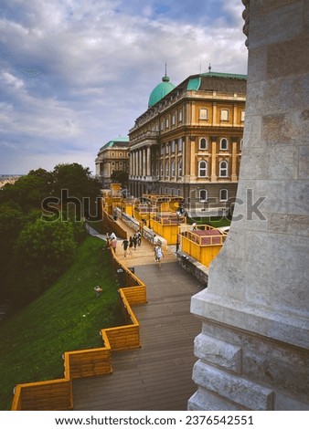 Buda Castle in Budapest Hungary