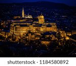 Buda Castle in the night