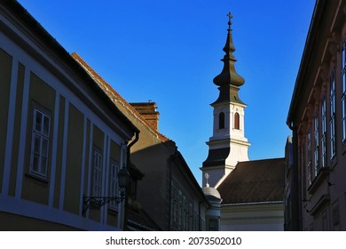 Buda District Lutheran Church Tower, Budapest, Hungary