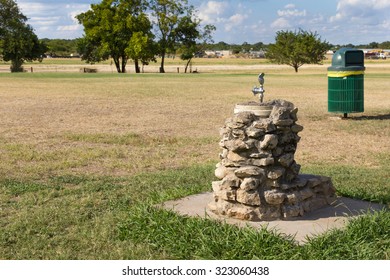 Buda Texas City Park Water Fountain