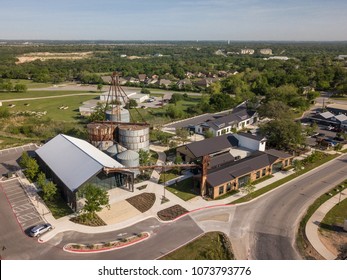 Buda, TX/USA - April 11 2018: Buda Mill & Grain 