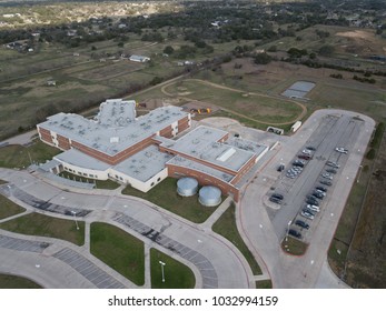 Buda, TX/USA - February 24 2018: Carpenter Hill Elementary School