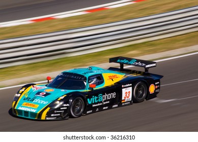 BUDAPEST - AUGUST 30: Nr33 Vitaphone Team Car Took 2nd Place On  FIA GT Championship August 30, 2009 In Budapest, Hungary.