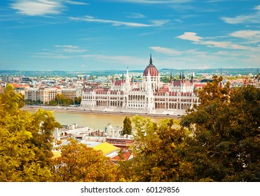 Budapest City In Autumn