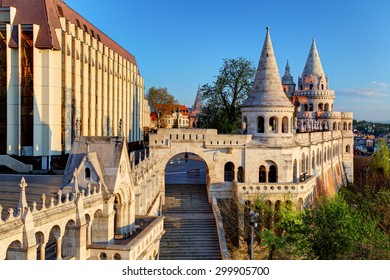 Budapest - Fisherman Bastion At Sunrise