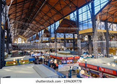 Central Market Hall Budapest Hungary Images Stock Photos